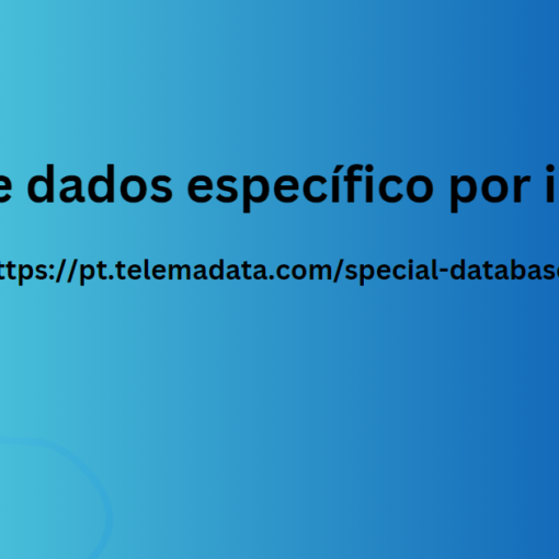 Banco de dados específico por indústria