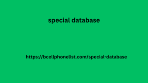 special database (1)